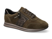 chaussure mephisto lacets louma taupe